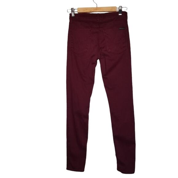 Hudson Nico Midrise Ankle Super Skinny FP RGRT WMA407SMT Hudson Skinny Jeans 25 - Picture 3 of 9